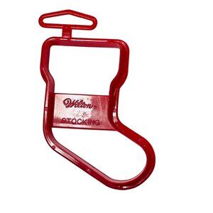 Vintage 1993 Wilton Red Christmas Stocking Cookie Cutter